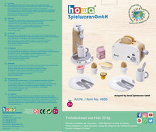 howa Frühstücksset aus Holz weiß 4856