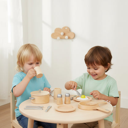howa Küchenset aus Holz Spielgeschirr 16 tlg. 4868