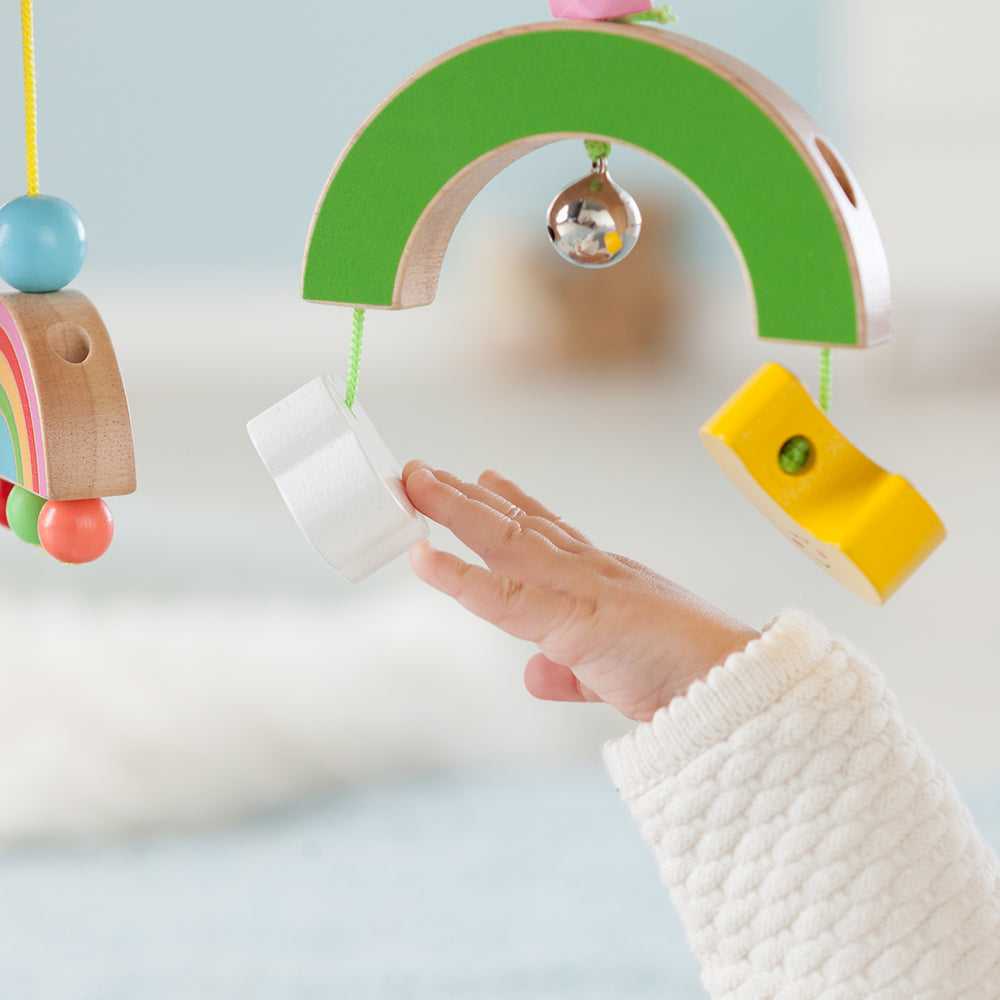 howa Spielbogen aus Holz Baby Gym "My rainbow" 6011