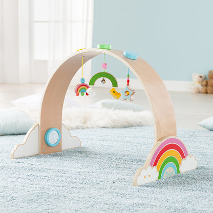 howa Spielbogen aus Holz Baby Gym "My rainbow" 6011