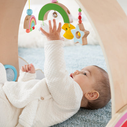 howa Spielbogen aus Holz Baby Gym "My rainbow" 6011