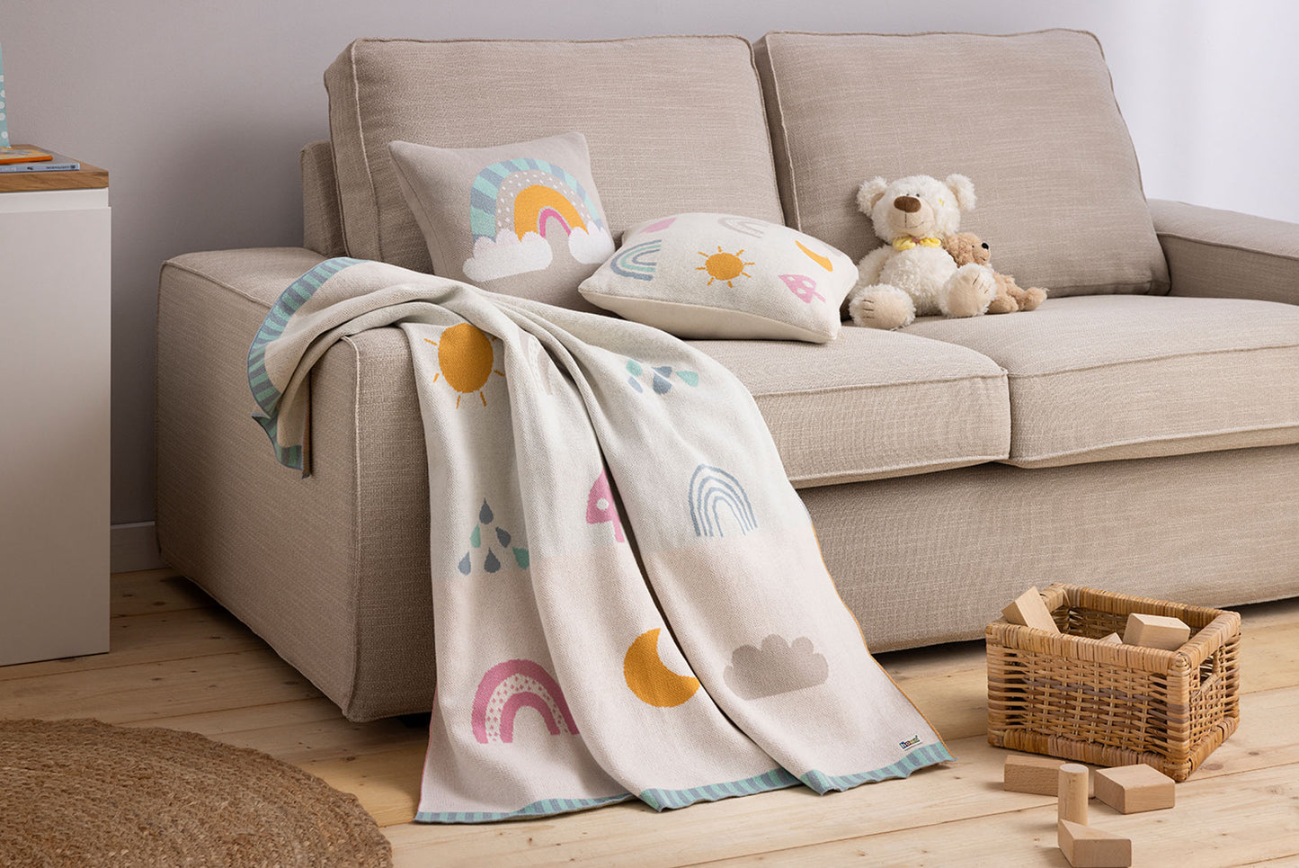 Krabbeldecke im Kinderzimmer