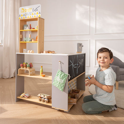 Kaufladen Holz mit Tafel