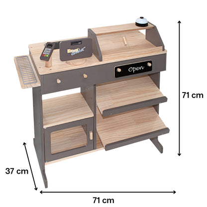 Kaufladen Holz Maße 