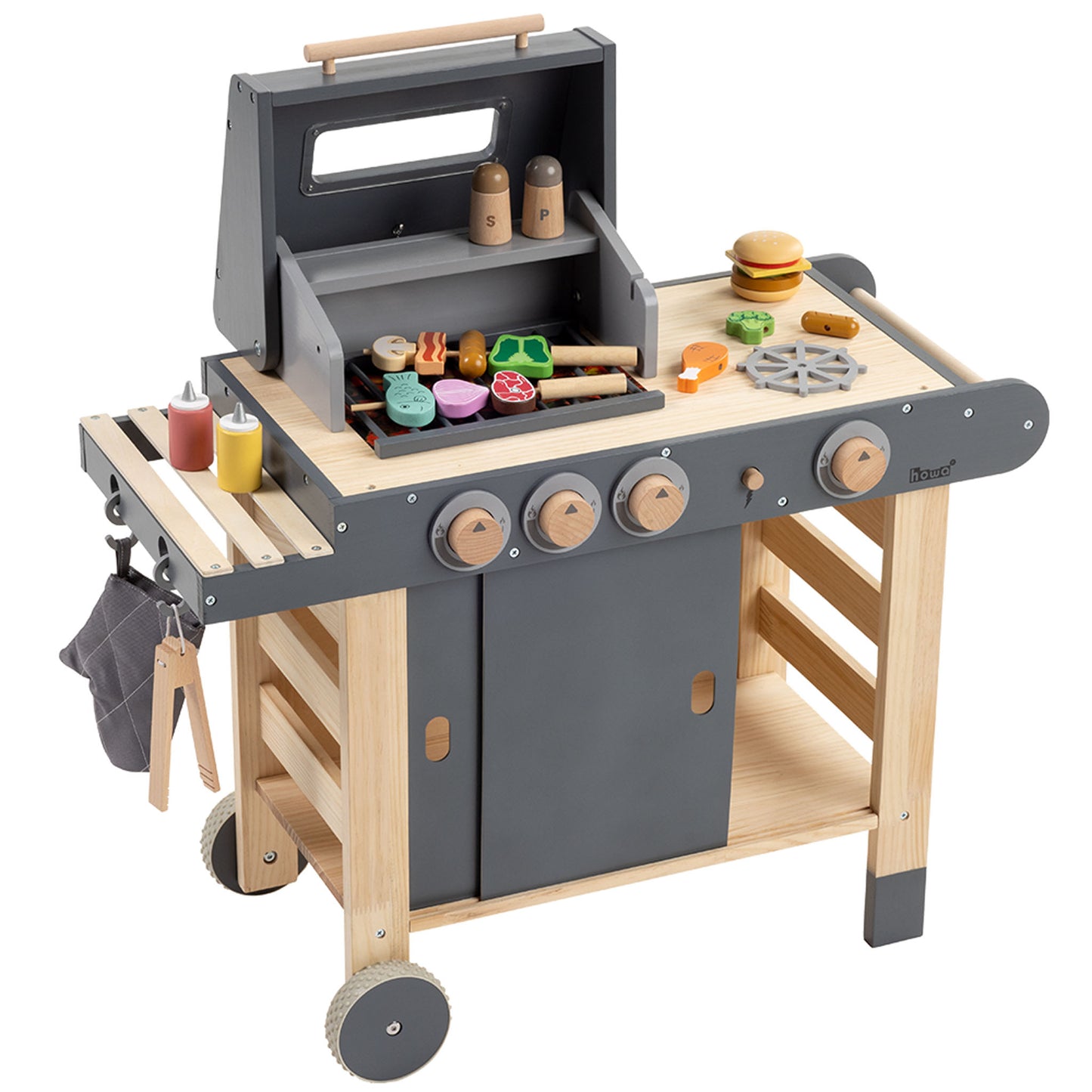 BBQ-Grill Holz 4825