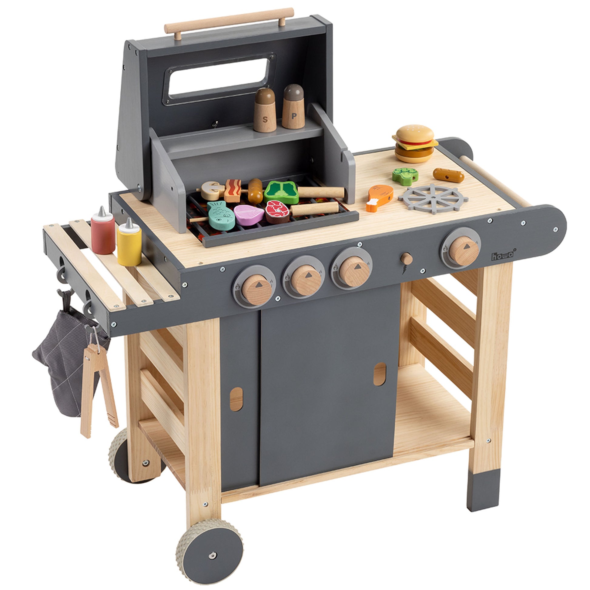 BBQ-Grill Holz 4825