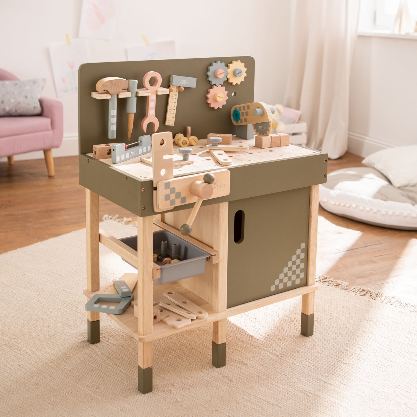 Kinderwerkbank Holz
