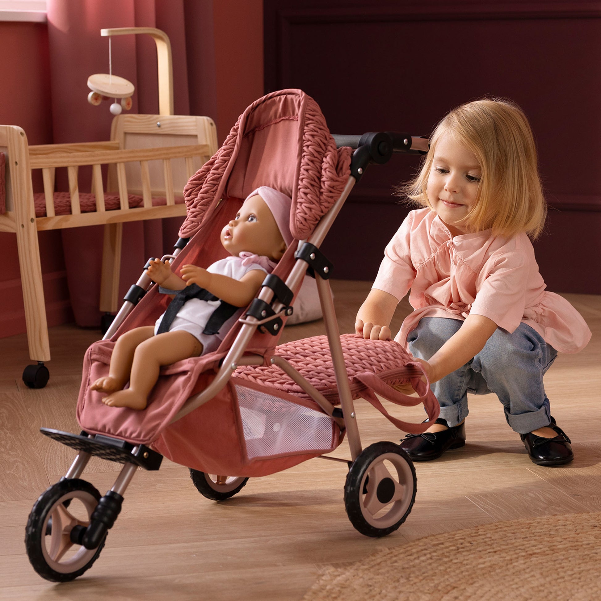 Puppenbuggy 2270 mit Puppenwickeltasche