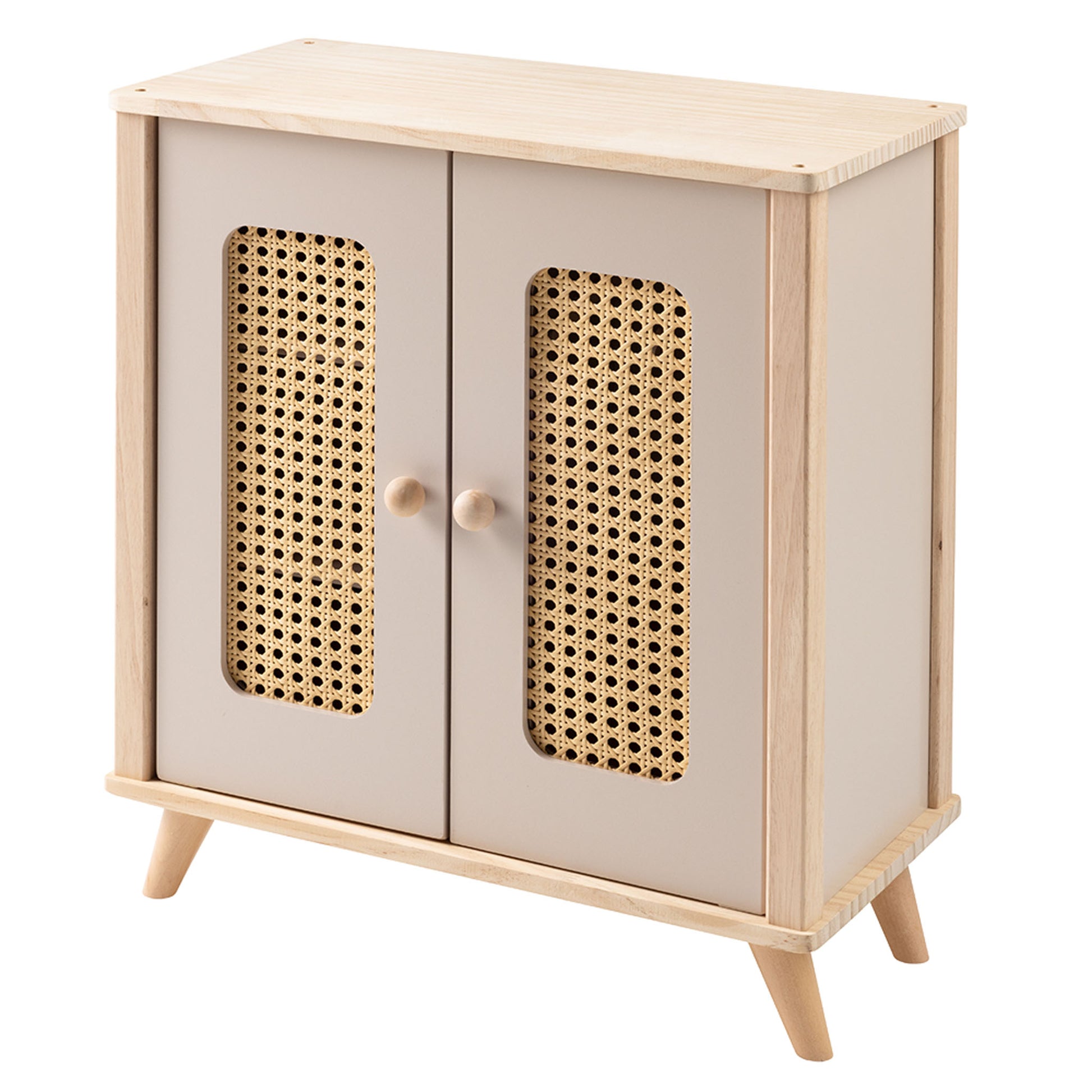Puppenschrank Holz 2660