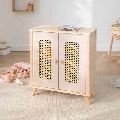 Puppenschrank Holz 2660
