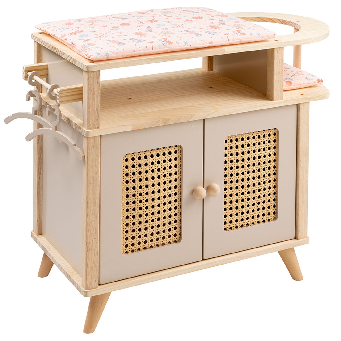 Puppenwickeltisch Holz 2760