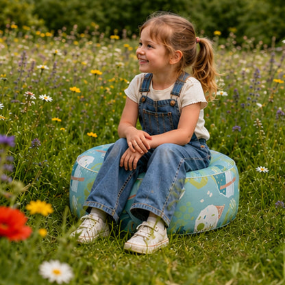 Sitzkissen mit Kind