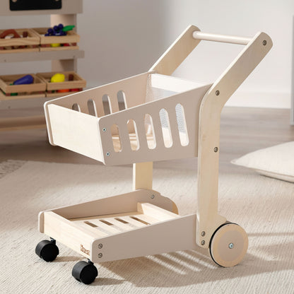Einkaufswagen Holz 4899