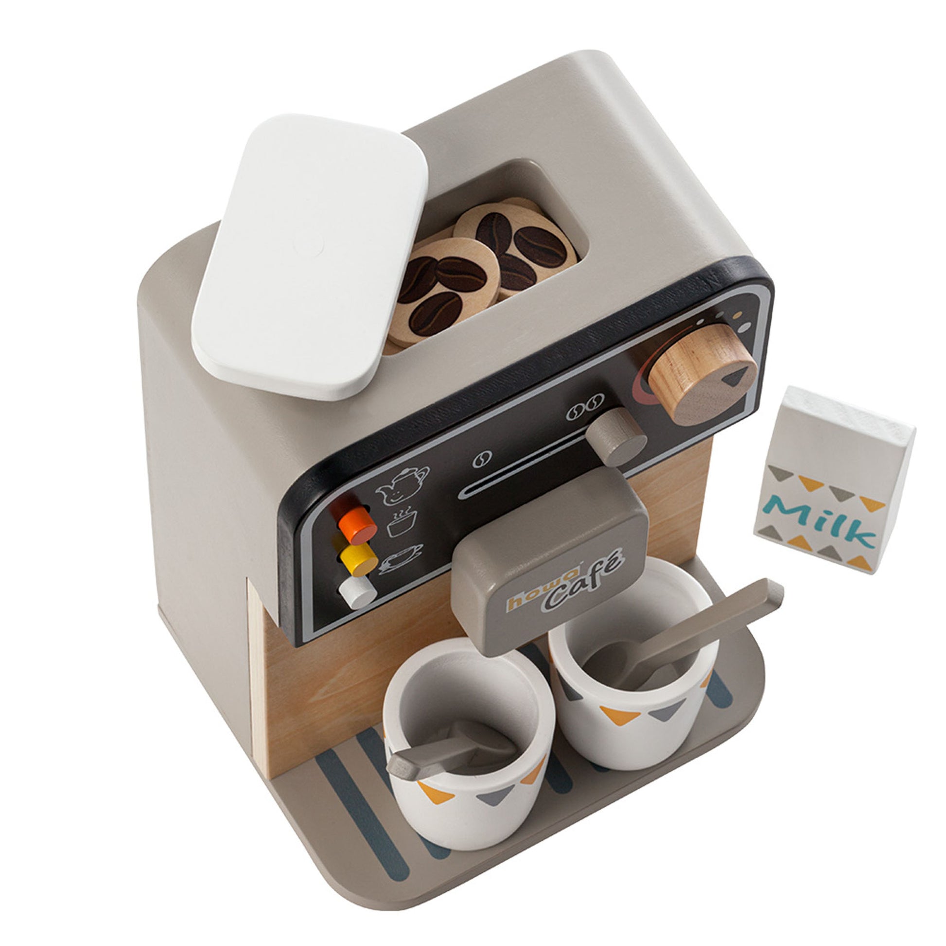 Kaffeemaschine Holz 4885 