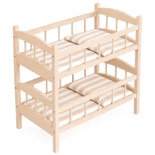 howa Puppenbett Etagenbett aus Holz "stripes" teilbar 24403