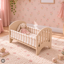 Puppenbett im Kinderzimmer
