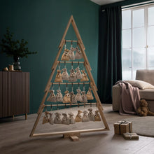 howa Deko Weihnachtsbaum aus Holz mit Adventskalender – stilvolle Adventsdekoration und Weihnachtskalender in einem 8808