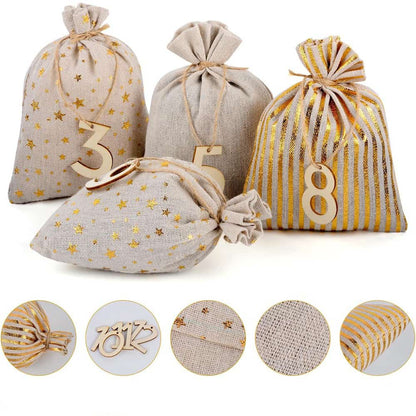 howa Deko Weihnachtsbaum aus Holz mit Adventskalender – stilvolle Adventsdekoration und Weihnachtskalender in einem 8808