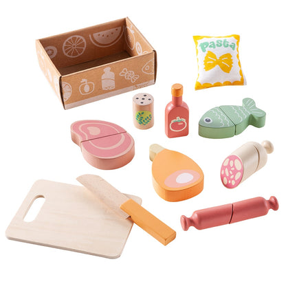 howa 24 tlg. Holzteile Set zum Befüllen von Adventskalender für Kinder 14890