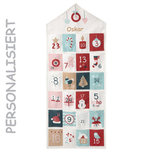howa Adventskalender für Kinder aus Stoff zum Befüllen - personalisiert 88039