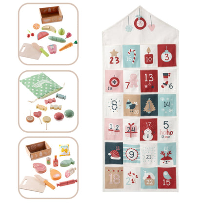 howa Adventskalender Weihnachtskalender für Kinder gefüllt mit Holzspielzeug 18803