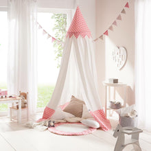 howa Baldachin Betthimmel Spielzelt "Stars" rosa, Höhe 250cm 8514