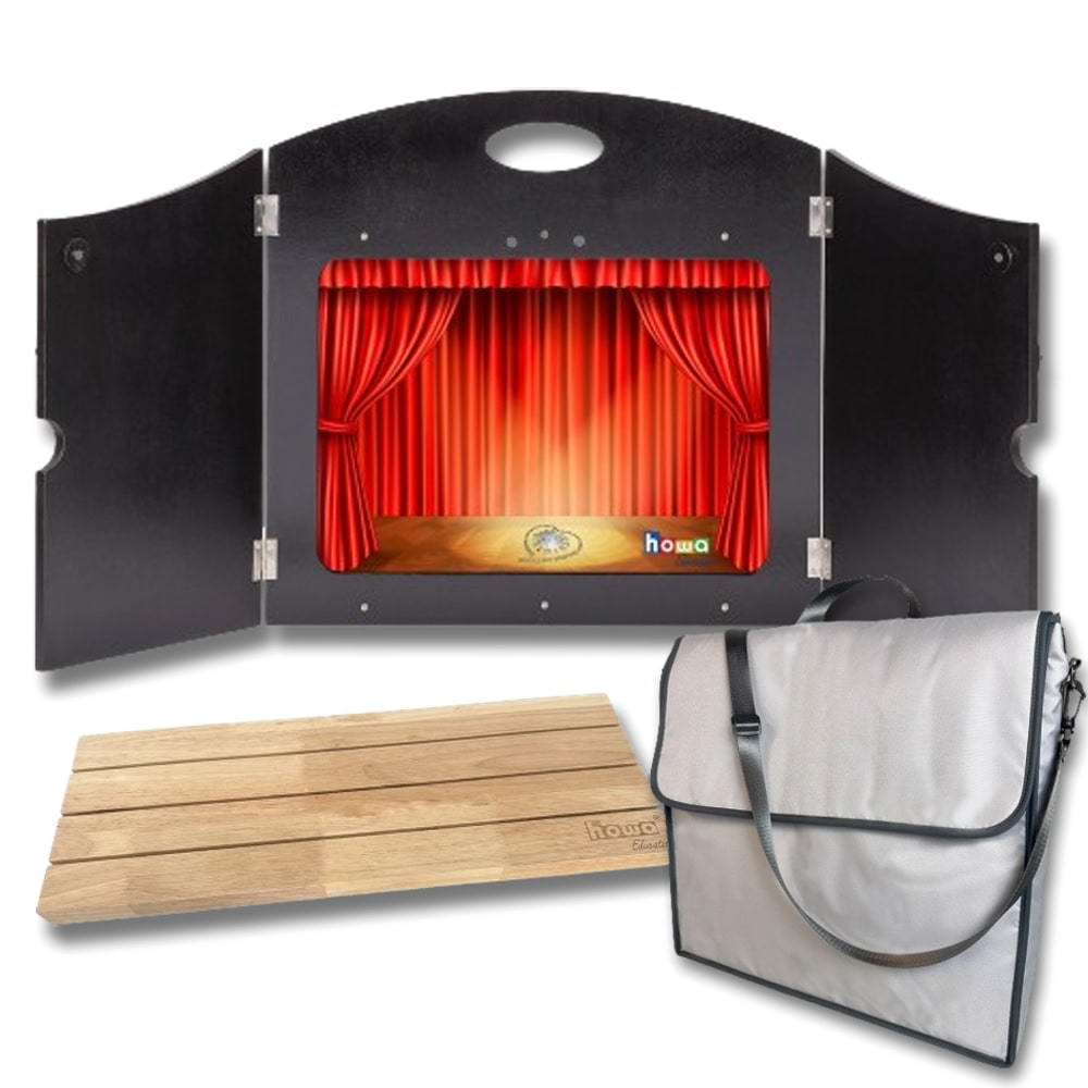 howa Bundle Erzähltheater Kamishibai, Erzählschiene® und Tasche 17504