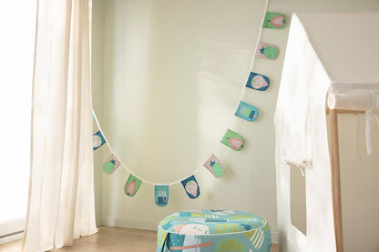 howa Girlande "colorful blue" 8713