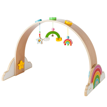 howa Spielbogen aus Holz Baby Gym "My rainbow" 6011