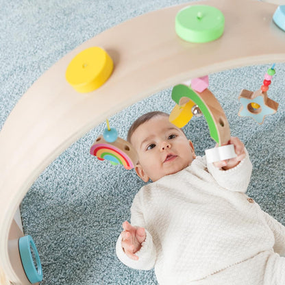 howa Spielbogen aus Holz Baby Gym "My rainbow" 6011