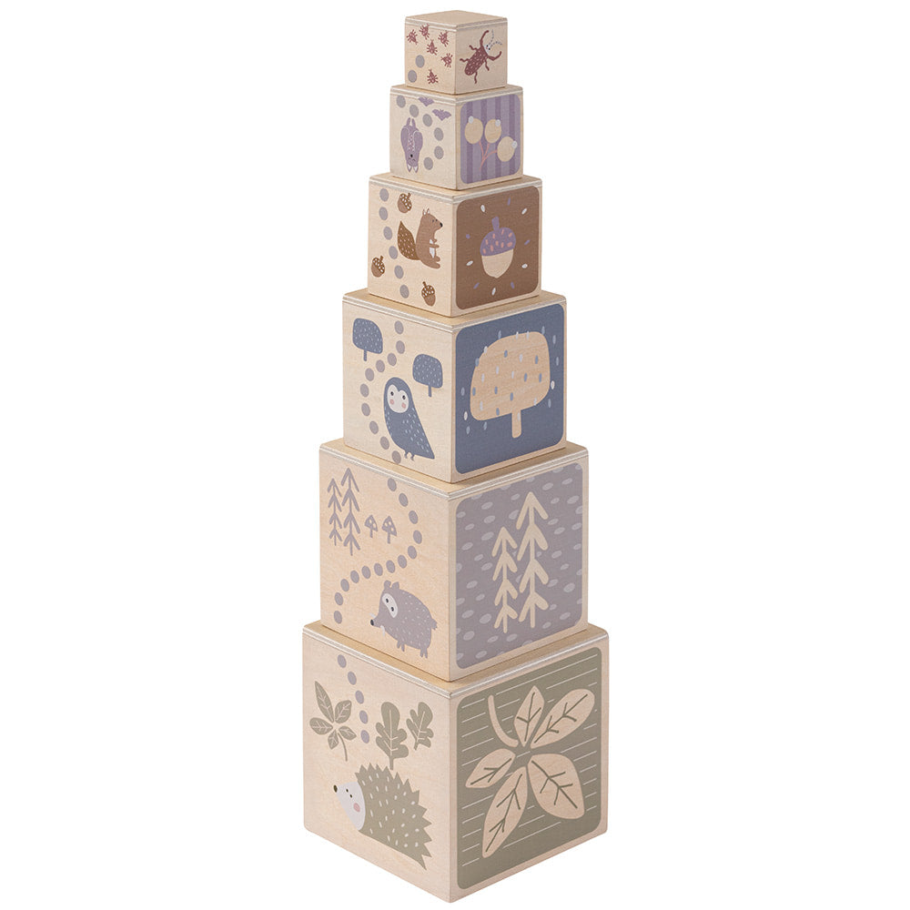 howa Stapelturm aus Holz "Little woods" 6027