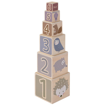 howa Stapelturm aus Holz "Little woods" 6027