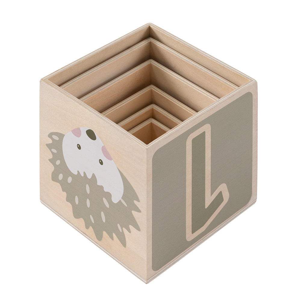 howa Stapelturm aus Holz "Little woods" 6027
