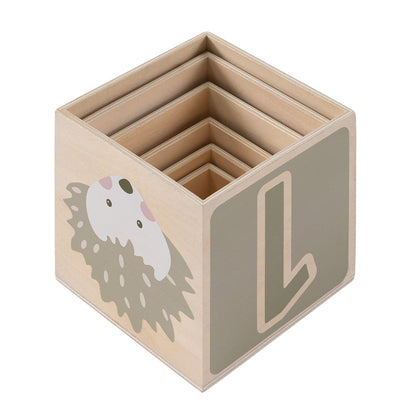 howa Stapelturm aus Holz "Little woods" 6027