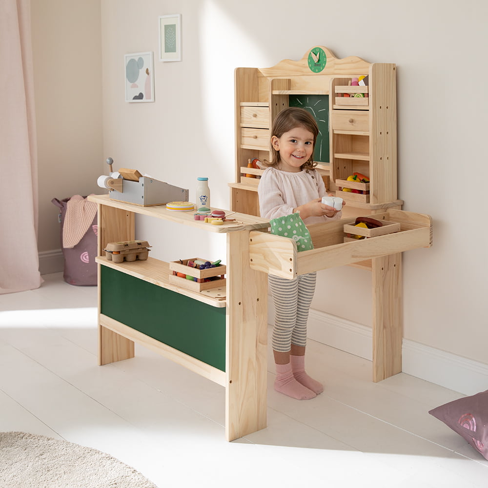 howa Kaufladen aus Holz "Uli" natur 4741