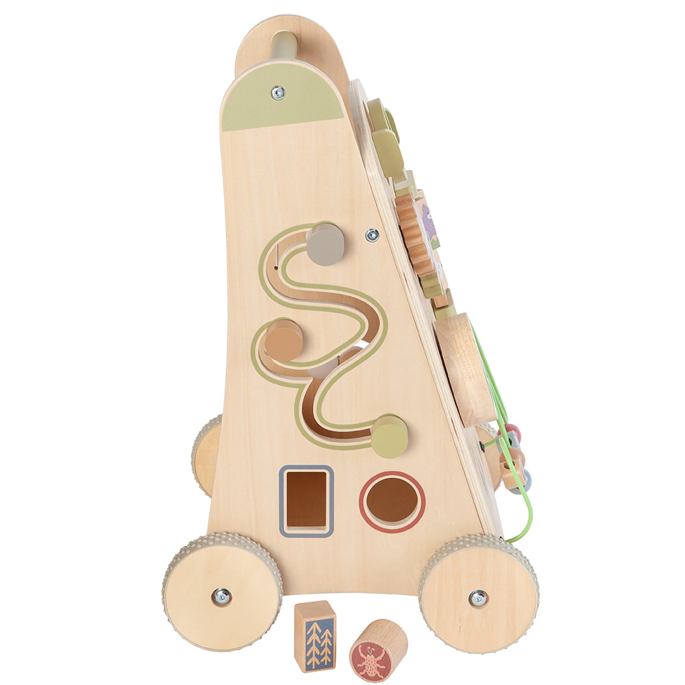 howa Lauflernwagen aus Holz Lauflernhilfe Babywalker "Little woods" 6026