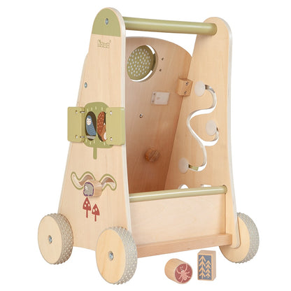 howa Lauflernwagen aus Holz Lauflernhilfe Babywalker "Little woods" 6026