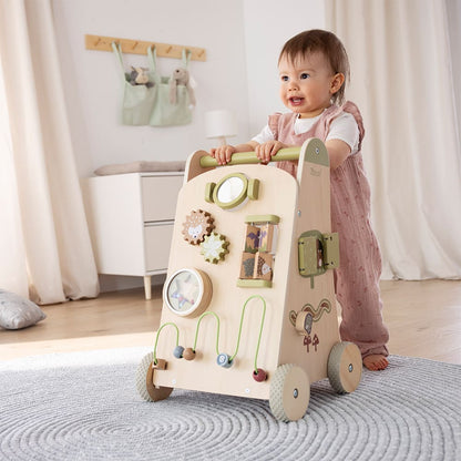 howa Lauflernwagen aus Holz Lauflernhilfe Babywalker "Little woods" 6026