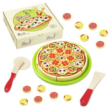 howa Schneidepizza aus Holz mit Pizzaroller, Heber und Pizzakarton 4870
