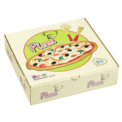 howa Schneidepizza aus Holz mit Pizzaroller, Heber und Pizzakarton 4870