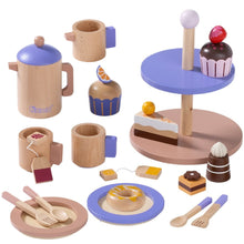 howa Kaffeeservice und Teeset aus Holz für Kinder 4898