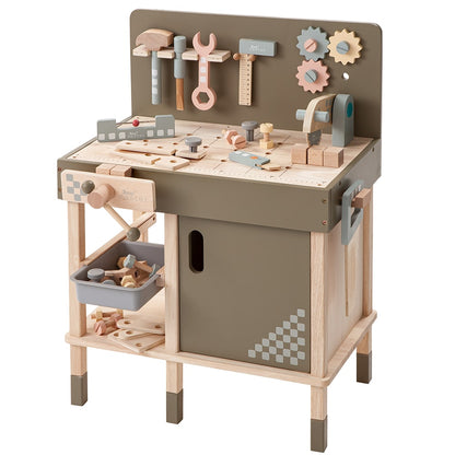 howa Kinderwerkbank aus Holz "howa Master“ inkl. 47 tlg. Zubehör 4905