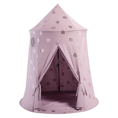 howa Kinderzelt Spielzelt "Rainbow" inkl. Bodenmatte malve, Glanzeffekt, Höhe 140cm 85031