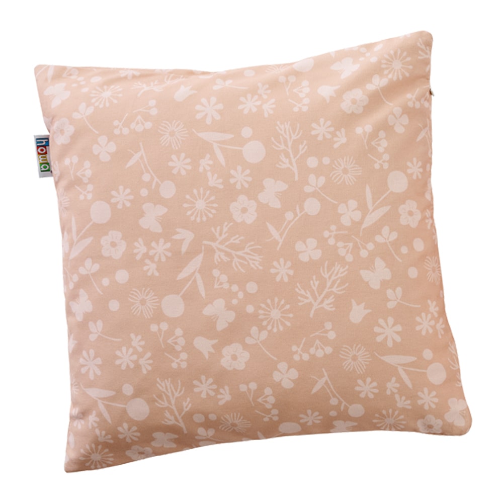 howa 2er Set Kissenbezug "flowers“ 40x40cm + 50x30cm, apricot 87012