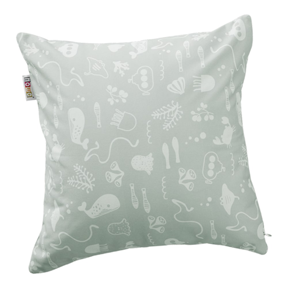 howa 2er Set Kissenbezug "Seaworld“ 40x40cm + 50x30cm aqua 87022