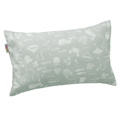howa 2er Set Kissenbezug "Seaworld“ 40x40cm + 50x30cm aqua 87022