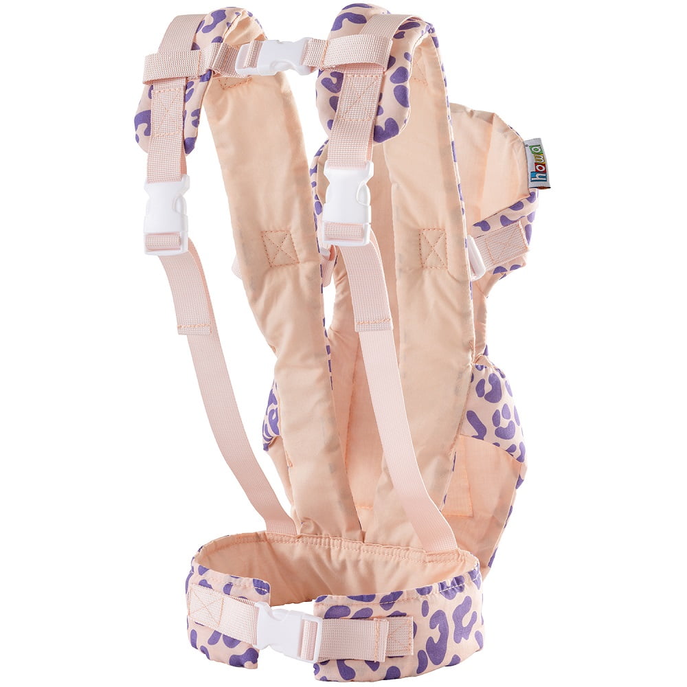 howa Bauchtrage für Puppen bis 50cm "Leo" lila 29412