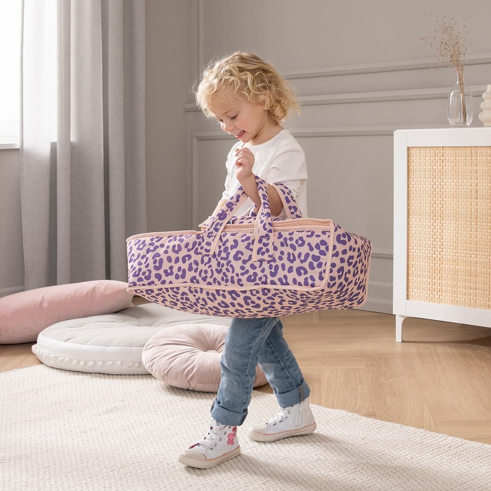 howa Puppentragetasche "Leo" für Babypuppen bis 48cm lila 29422