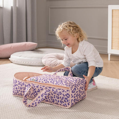 howa Puppentragetasche "Leo" für Babypuppen bis 48cm lila 29422