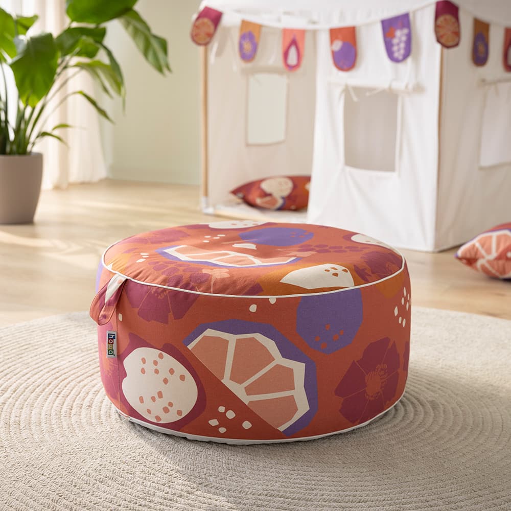 howa Sitzkissen, Sitzhocker aufblasbar "colorful red" 55cm 8710